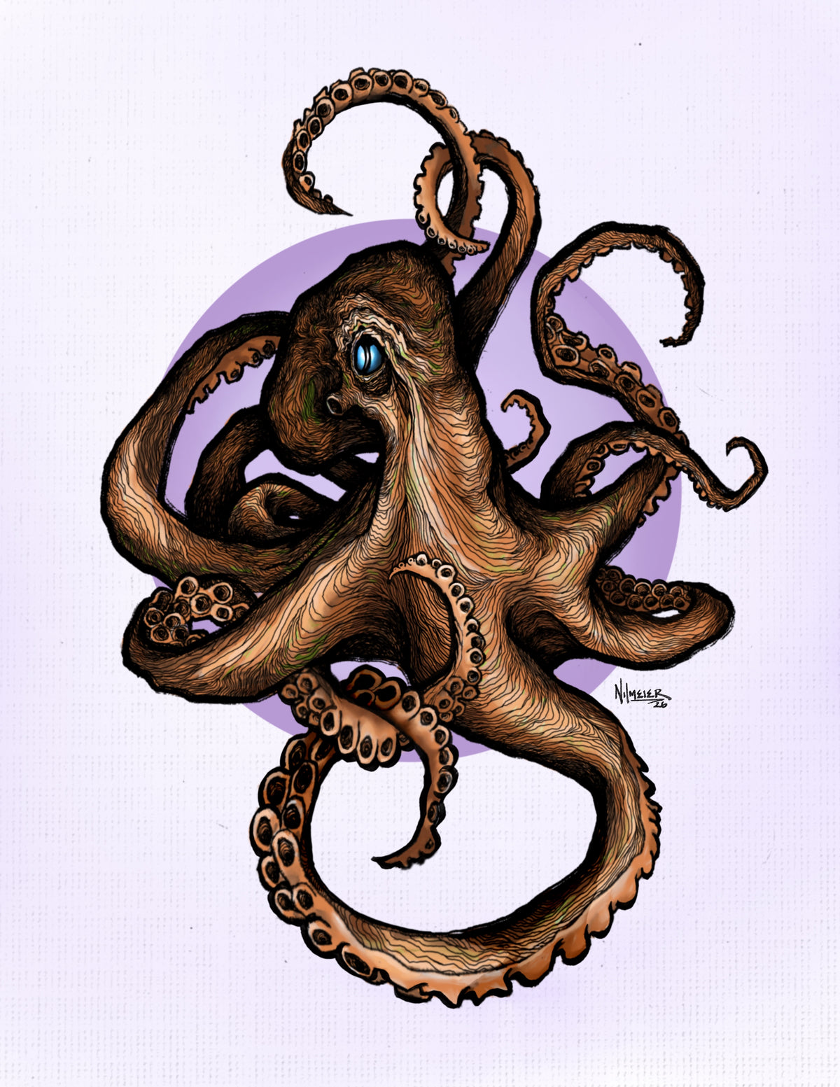 Pacific Red Octopus